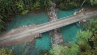 DNR Whallen Creek Bridge aerial